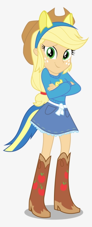 Save Print Pictures Equestria Girl Applejack - Applejack As A Human