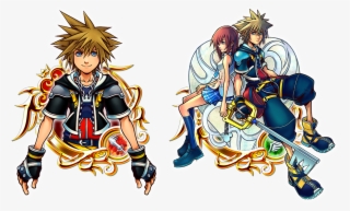 Kh2 Sora Illustrated Version And Key Art - Kingdom Hearts Mickey Art