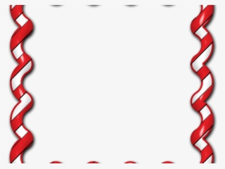Candy Canes Clipart - Candy Cane Border Png