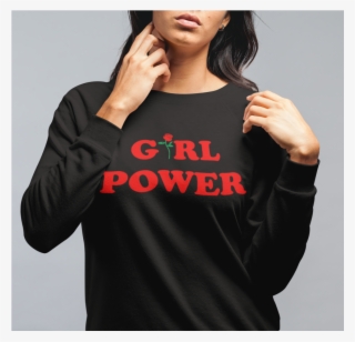 Girl Power Sweatshirt, Girl Power Sweater, Grl Pwr - Sweatshirt