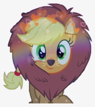 Applejack Sticker - Pinkie Pie Straight Hair