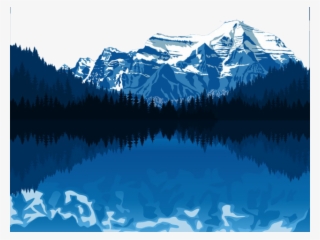 Alaska Clipart Snowy Mountains - Landscape Mountains Clip Art