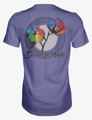 Watercolor Cotton Bowl Short Sleeve T-shirt - Macaw