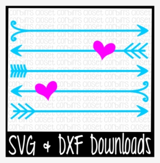 Free Arrows * Heart * Valentine * Valentine's Day Cutting - Heart