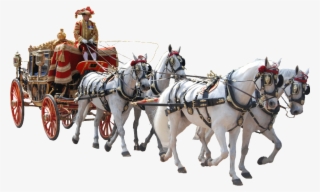 Palace Carriage Free Buckle Pattern - Horse Drawn Carriage Transparent
