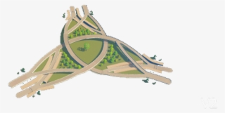Triquetra Interchange V2 - Illustration