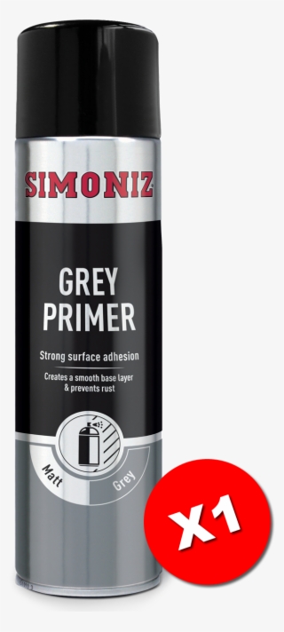 Simoniz Grey Primer Acrylic Spray Paint 500ml Simp11d - Cosmetics ...