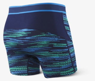 Blue Road Runner Kinetic Boxer Brief - Board Short