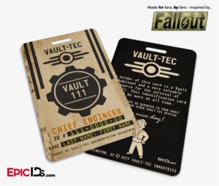 Chief Engineer 'fallout' Cosplay Vault Id Badge [personalized] - Box
