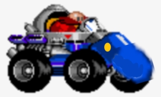Eggman Sticker - Monster Truck