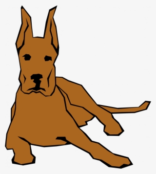 Large Size Of How To Draw A Simple Picture Of Dog Using - Moving Clipart Of Dog