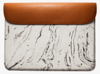 Dailyobjects 6 Feet Under White Marble Real Leather - Ottoman