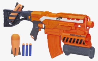 Nerf N Strike Elite Demolisher 2 In 1 Blaster - Nerf N Strike Elite