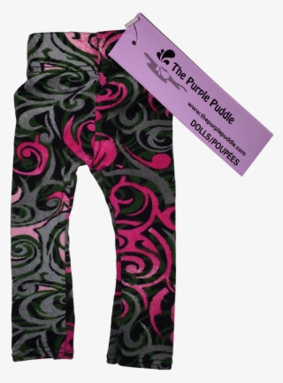 Sweet Swirl Doll Leggings - Pajamas
