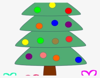 Christmas Tree With Presents Clipart - Presents Under The Tree Clipart