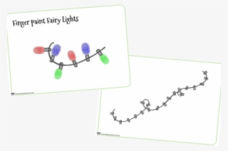 Finger Paint Fairy Lights Cover