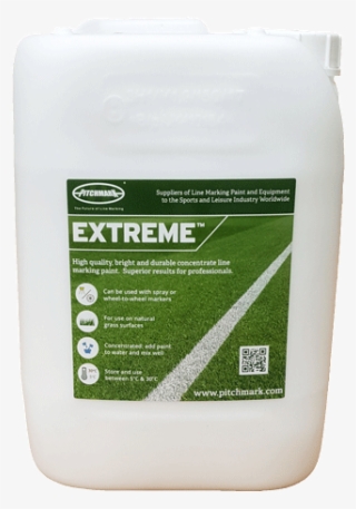 Image Of A 10 Litre Plastic Drum Of Extreme White Line - Paint