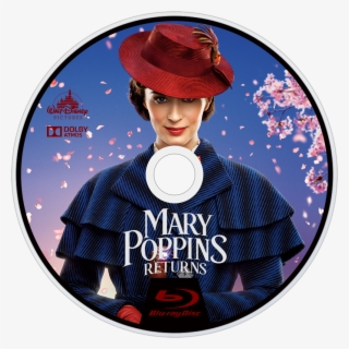 Mary Poppins Returns Bluray Disc Image - Mary Poppins Returns