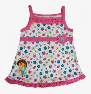 Baby Dora Explorer Adorable Infant Dress & Bloomers - Pattern