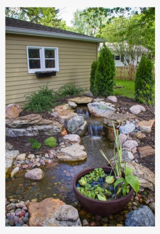Silverthorn Landscape Supplies - Patio Pond Waterfall