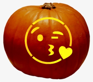 Wink N Kiss Emoji - Jack-o'-lantern