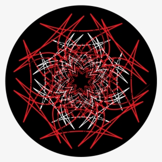 Apollo Design C2-1200 Electro Flower Glass Pattern - Circle