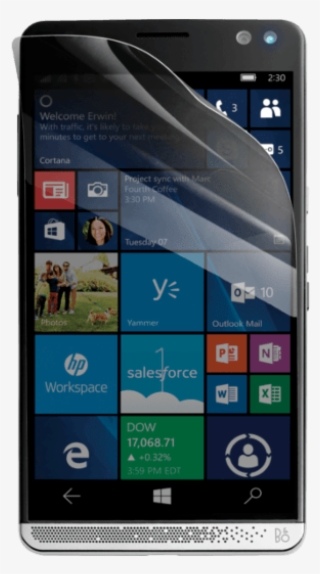 Center Facing - Hp Elite X3
