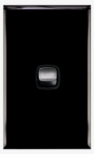 Hpm Excel 1 Gang Light Switch Black - Electronics