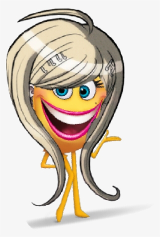 Ndrv3 Drv3 Kaede Akamatsu Emoji Movie Smiler - Cartoon