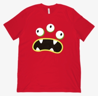 Triple Eyed Monster Teeth - T-shirt