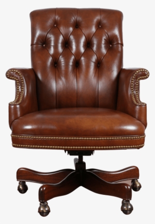 Brown Leather Executive Office Chair - Office Chair