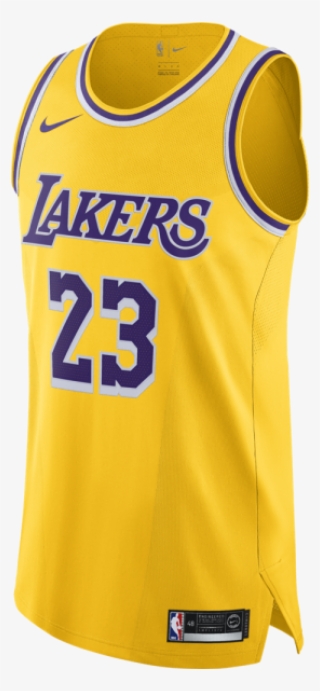 Nike Lebron James Icon Edition Authentic Swingman Jersey - Lakers Jersey
