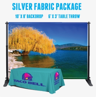 Silver Trade Show Package - Banner Stand