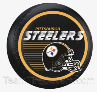 Pittsburgh Steelers Helmet Nfl 33"-35" Only Tire Cover - Pittsburgh Steelers Helmet