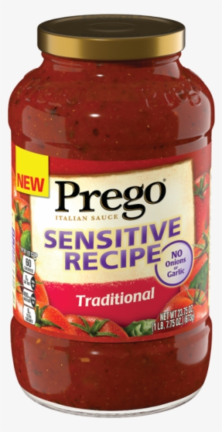 Traditional Sensitive Recipe Italian Sauce - Prego Sensitive Sauce