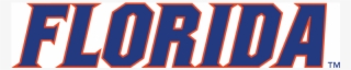 Florida Gators Iron On Stickers And Peel-off Decals - Electric Blue