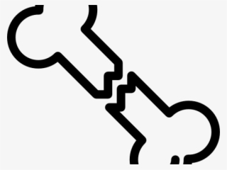 Bones Clipart Boken - Broken Bone Clipart Png
