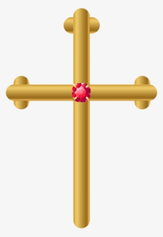 Free Png Download Golden Cross Png Images Background - Cross Png Clipart