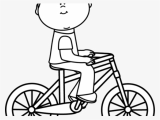 Bike Clipart Bike Rider - Black And White Bicycle Clip Art