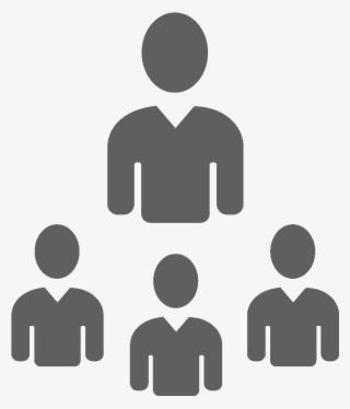 Grey Clipart Of Four People - Data