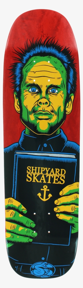 Image Of Shipyard Skates "preacher" Deck - Skateboard Deck