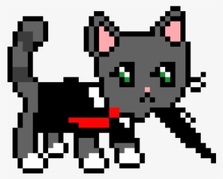 Receptionist Cat - Pixel Base Cat