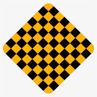 Pedestrian Yellow Traffic Signs And Lights Pavement