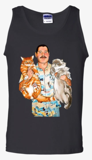 Freddie Mercury With His Cats Shirt - Shirt