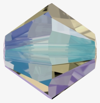 Swarovski 5328 Bicone Beads Black Diamond Shimmer 2x - Bead