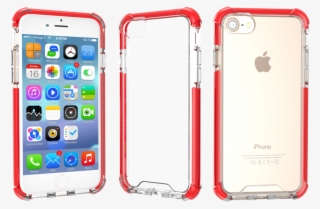 Iphone 6s Transparent Cases Transparent Background - Tech 21 Evo Gem In Gold Iphone