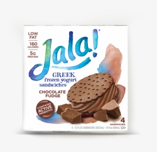 Jala Fudgesandwich - Probiotic Frozen Yogurt Bar