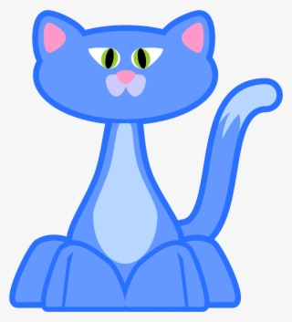 This Free Icons Png Design Of Purple Cartoon Cat