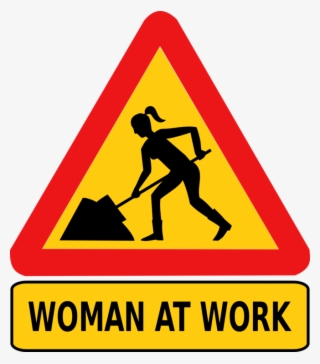 Traffic Sign Men At Work Drawing - Man At Work Design