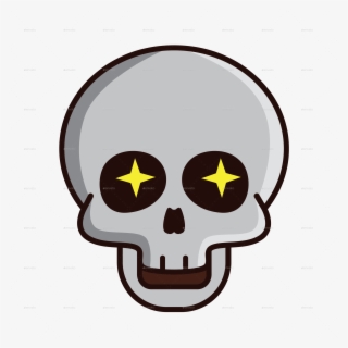 Version/png/color-15 - Skull Funny Transparent